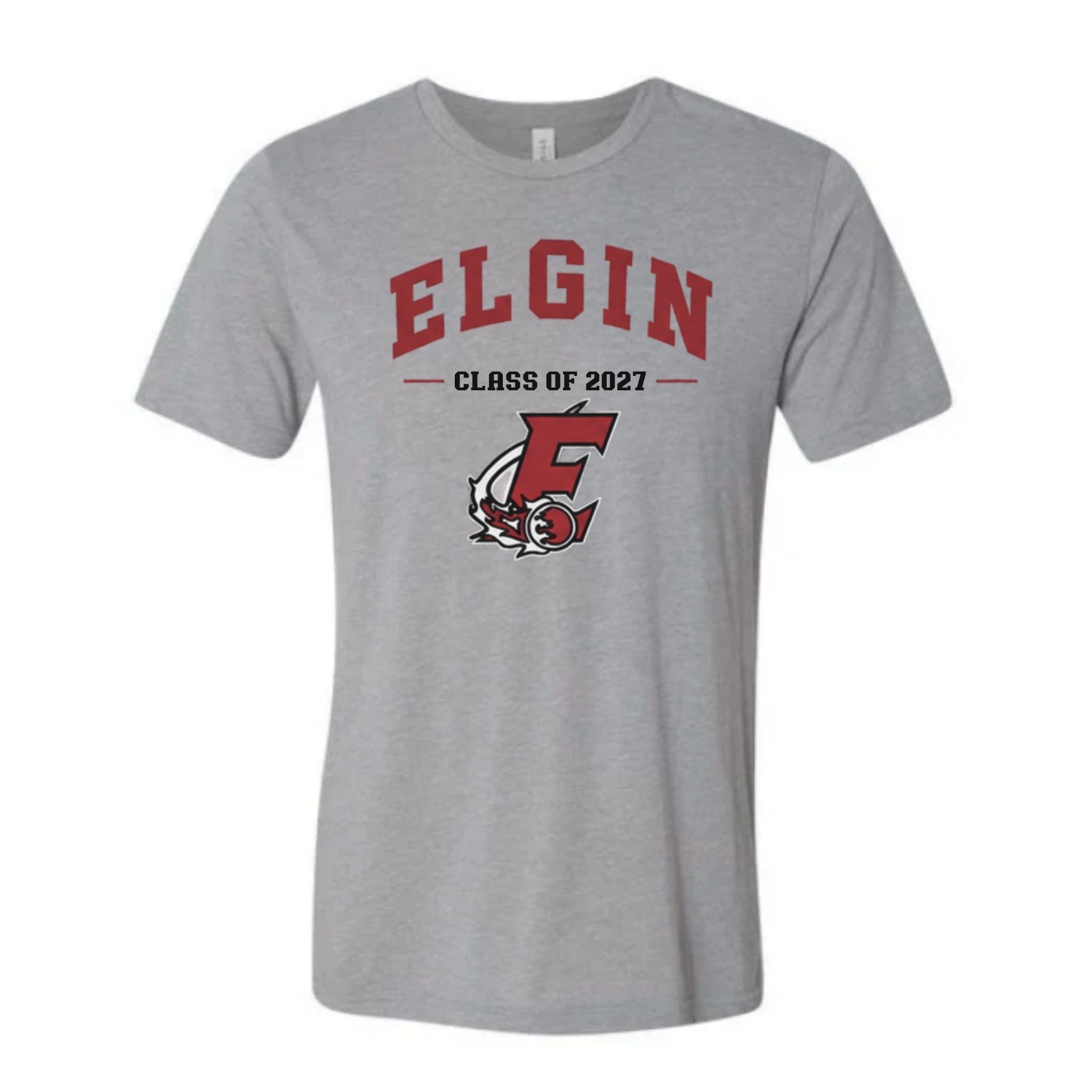 Elgin Comets Class of 2027 Graduation Spirit Ultra-Soft Tri-Blend Tee