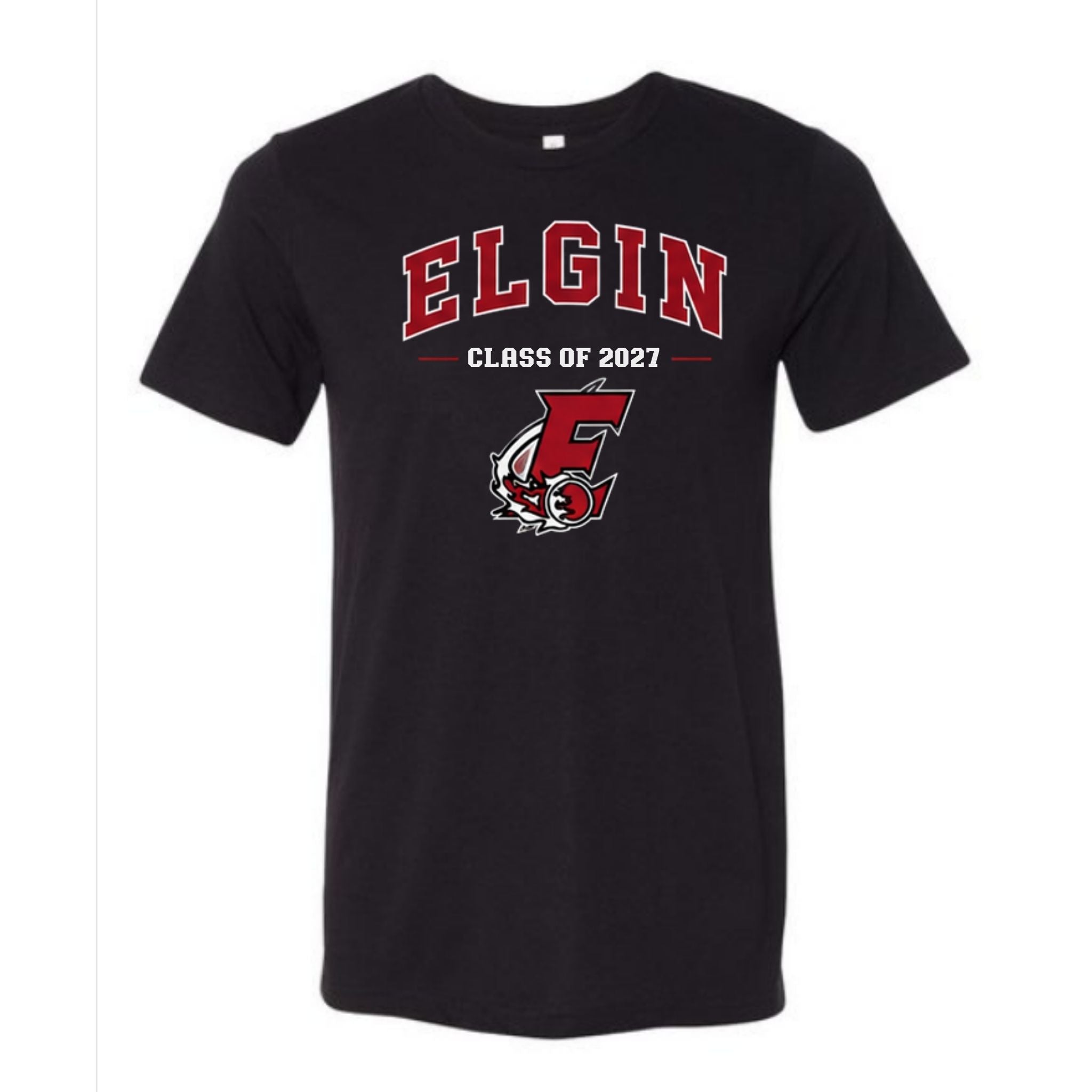 Elgin Comets Class of 2027 Graduation Spirit Ultra-Soft Tri-Blend Tee