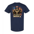 250 Years of Merica 4th of July Back Print T-Shirt