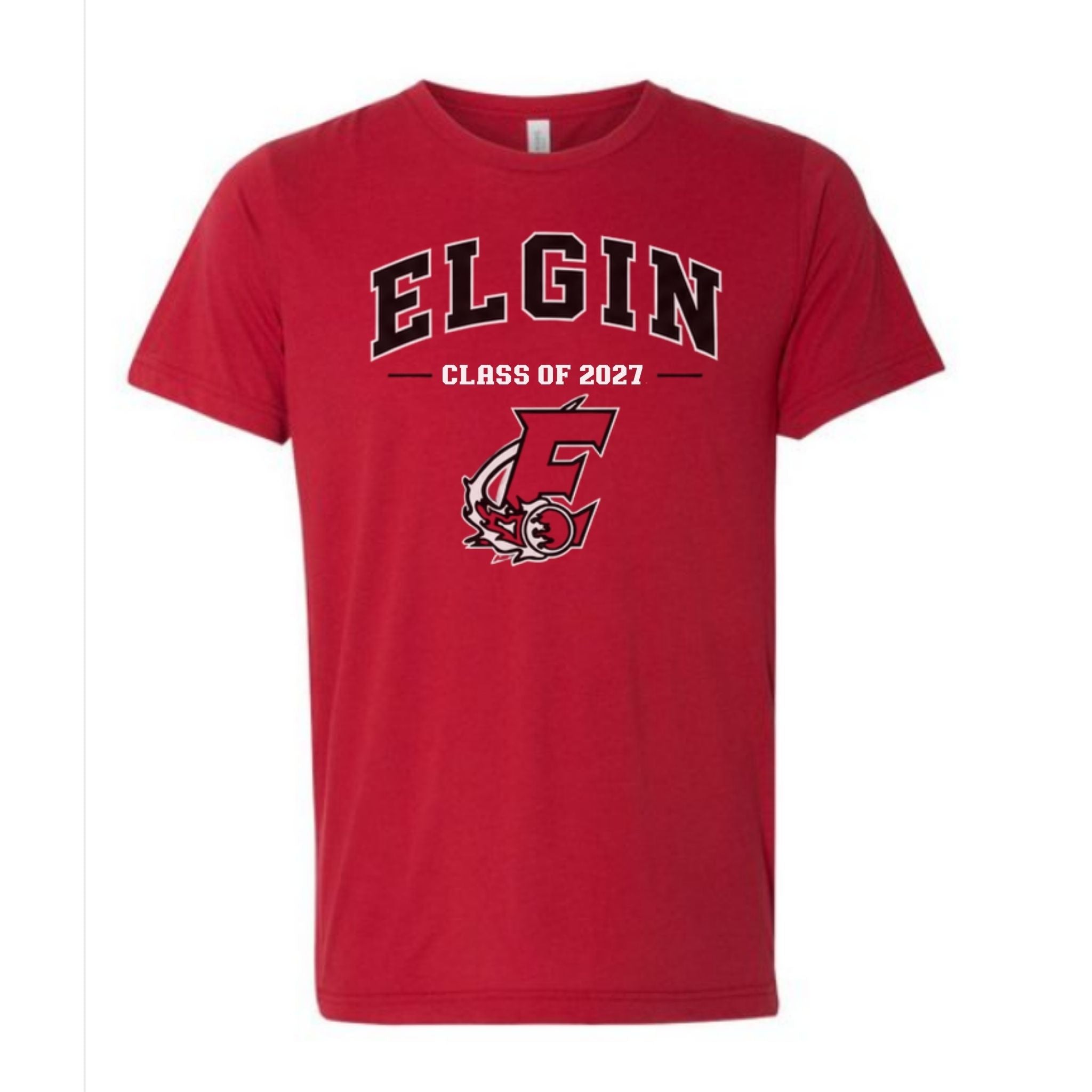 Elgin Comets Class of 2027 Graduation Spirit Ultra-Soft Tri-Blend Tee