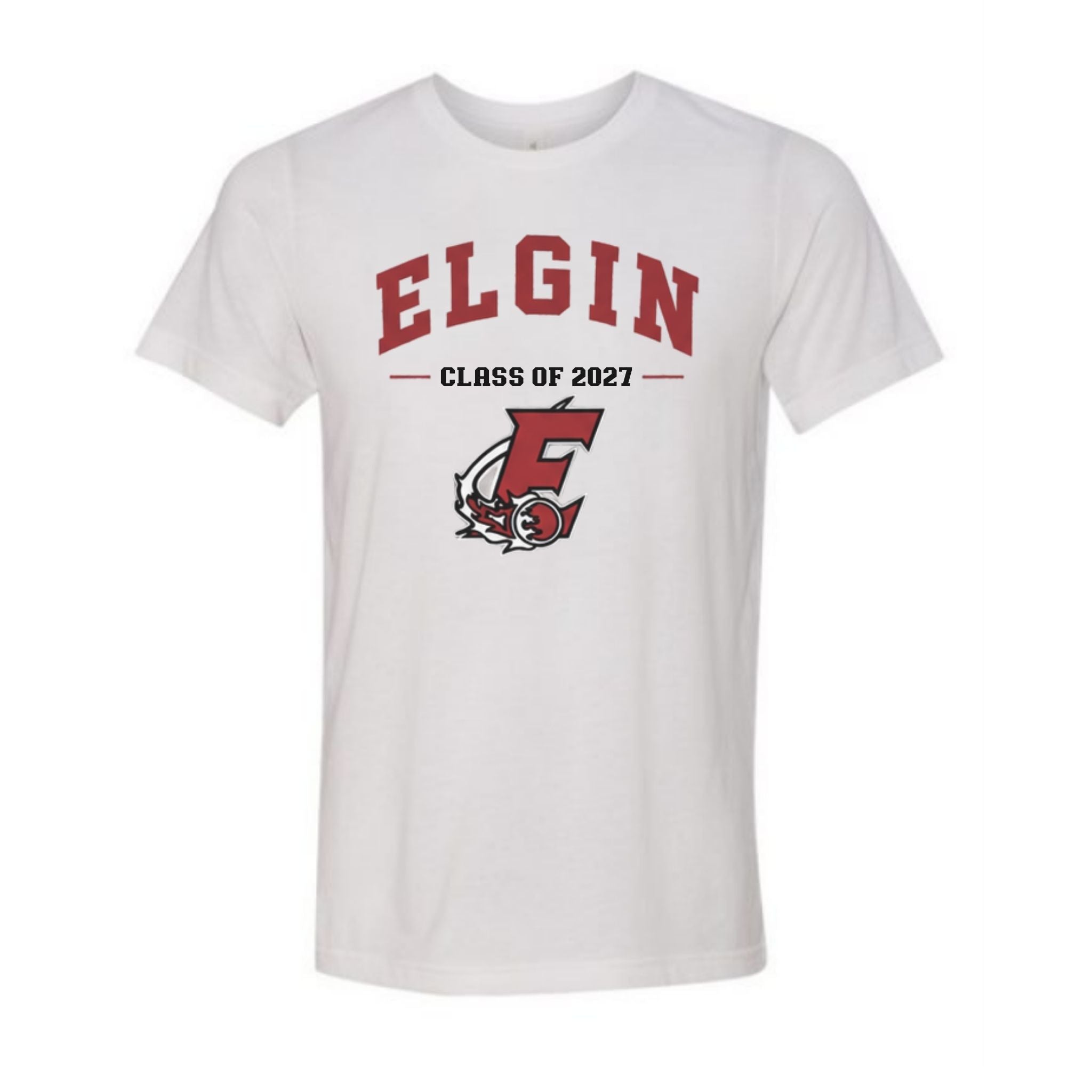 Elgin Comets Class of 2027 Graduation Spirit Ultra-Soft Tri-Blend Tee